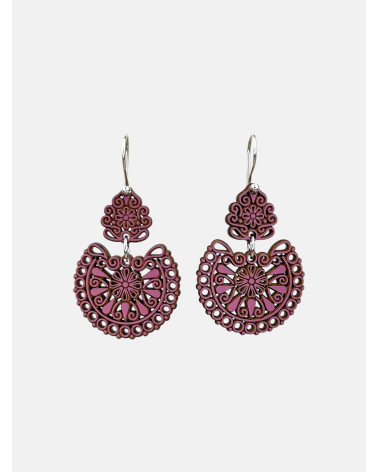 PENDIENTES ADEREZO REDONDO GANCHO