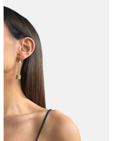 PENDIENTES CAPIM DOURADO MEDIANOS