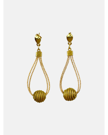 PENDIENTES CAPIM DOURADO PEQUEÑOS