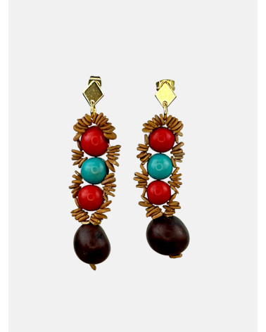 PENDIENTES SEMILLAS SABONETEIRA