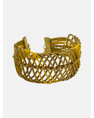 PULSERA CAPIM DOURADO ALGODÓN