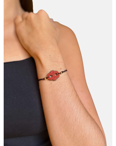 PULSERA TORQUES MACRAMÉ