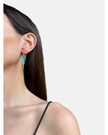 PENDIENTES KENIA GANCHO RAW