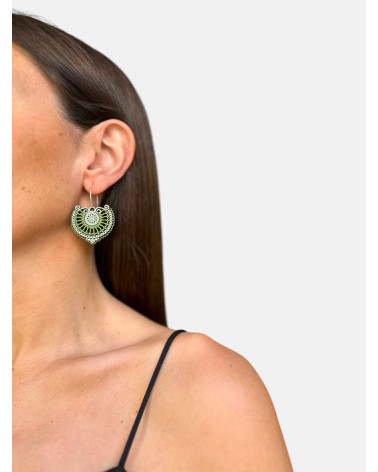 PENDIENTES ALBORADA SAPO ARO