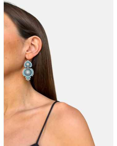 PENDIENTES ALBORADA BUHO DOBLE