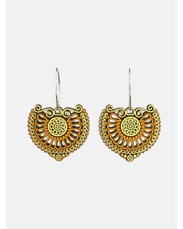 PENDIENTES ALBORADA SAPO ARO