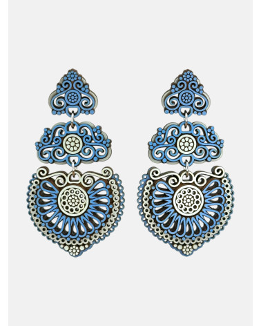PENDIENTES ALBORADA SAPO TRIPLE