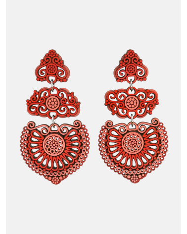 PENDIENTES ALBORADA SAPO TRIPLE