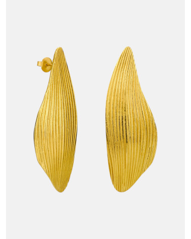 PENDIENTES ONARIA GRANDES DORADOS