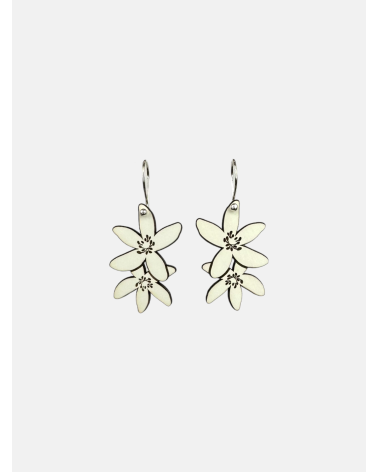 PENDIENTES AZAHAR DOBLE
