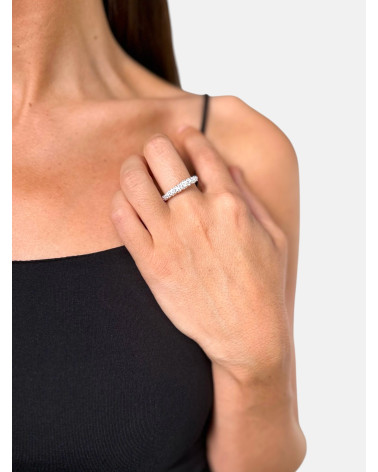 ANILLO STARDUST PLATEADO