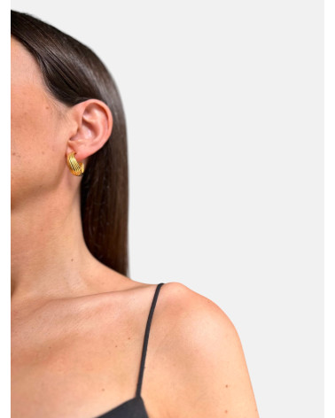 PENDIENTES ONARIA ARO DORADOS