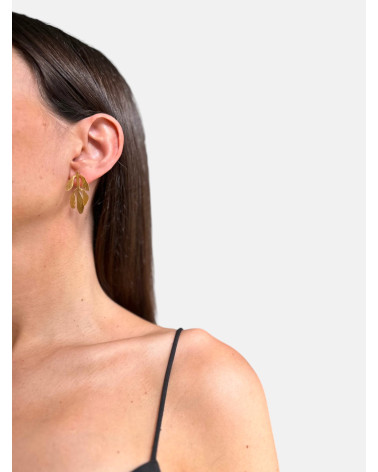 PENDIENTES SILVELA DORADOS
