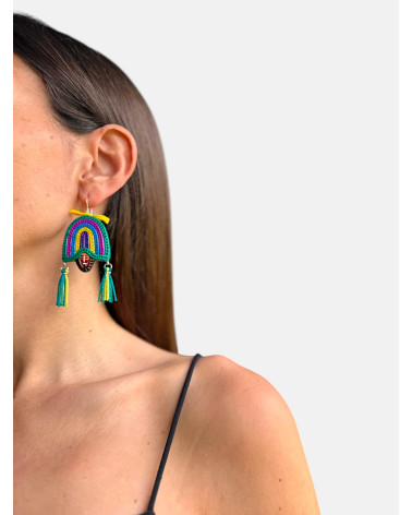 PENDIENTES PELIQUEIROS BORLAS