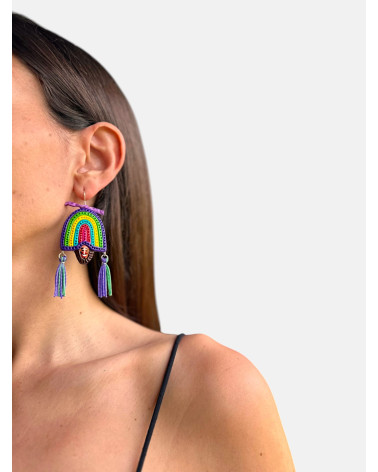 PENDIENTES PELIQUEIROS BORLAS