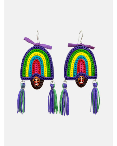 PENDIENTES PELIQUEIROS BORLAS