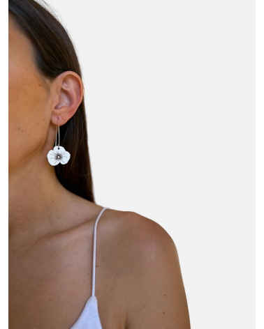 PENDIENTES AMAPOLA GANCHO