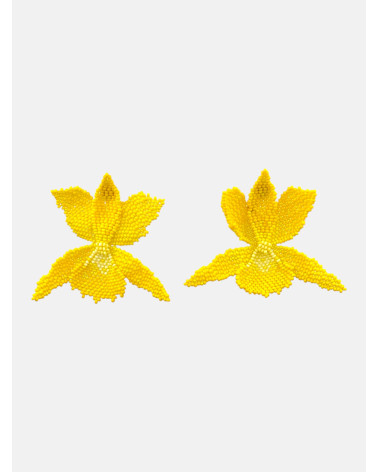 PENDIENTES ZIGO AMARILLO